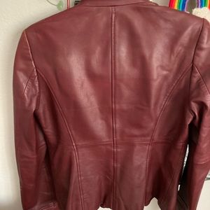 Red Classiques Entier atelier Leather jacket